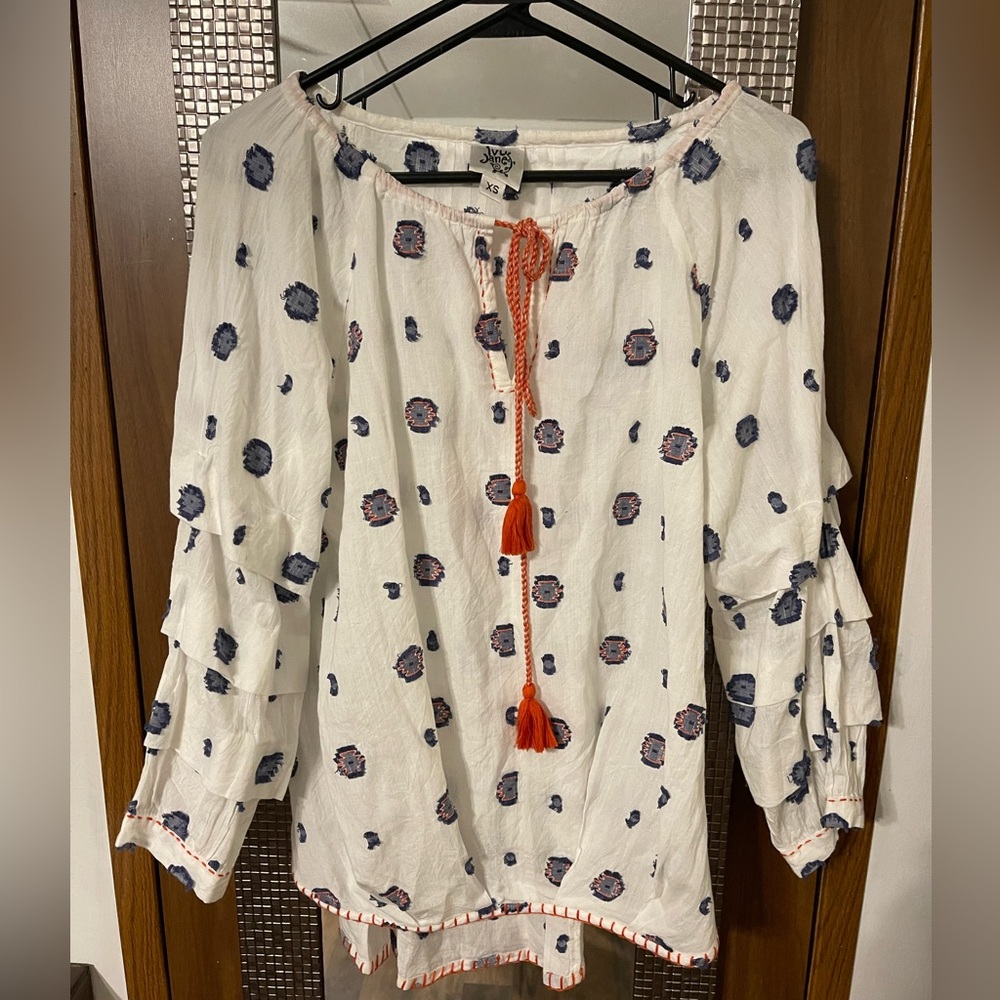 Ivy Jane Oversized Peasant Shirt